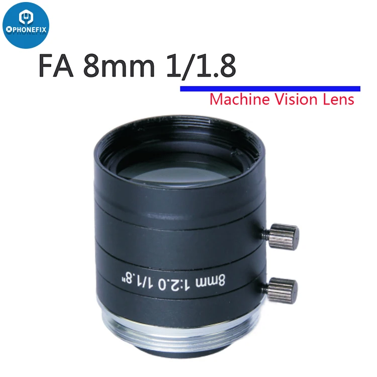 5-мегапиксельная ручная линза радужной оболочки 4 мм 6 8 12 16 25 35 50 75 фиксированное