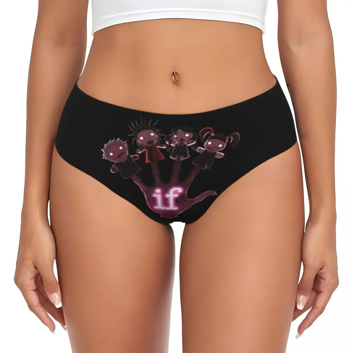 Женские трусики на заказ If Msi Mindless в стиле хип-хоп панк-рок самовосстанавливающие