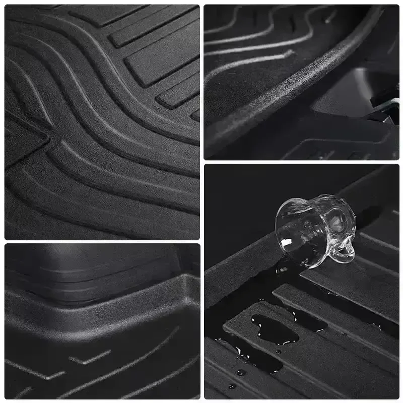 Обновление TPE задние коврики для багажника автомобиля подушечки хранения