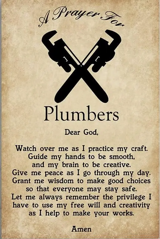 Рождественская металлическая жестяная вывеска для сантехников A Prayer Dear God Watch Over Me