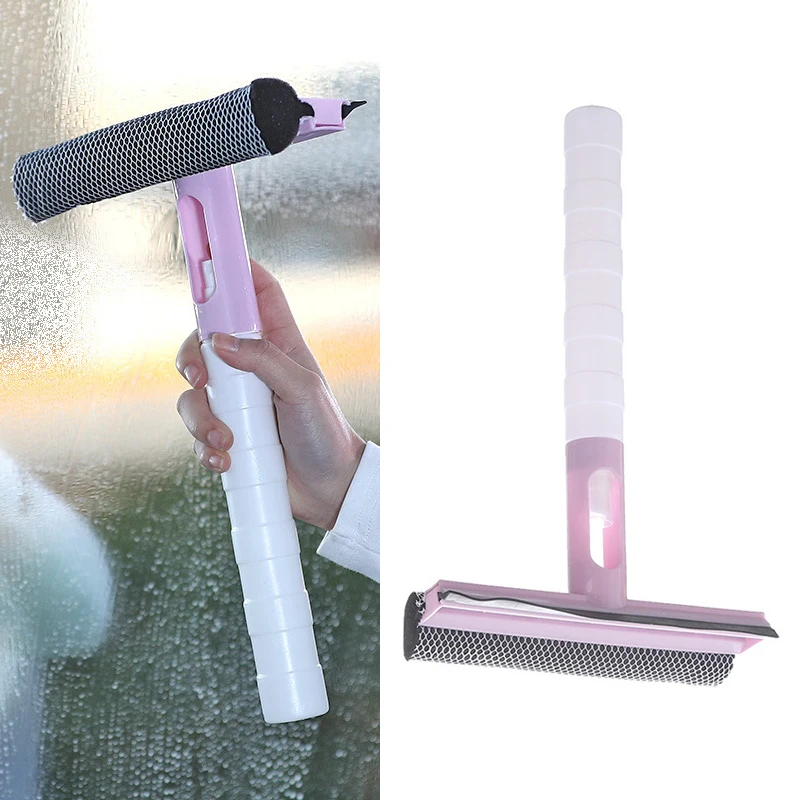 

Двусторонняя щетка-пульверизатор для мытья стекол съемный пластиковый стеклоочиститель с лейкой инструменты для мытья окон автомобиля оф...