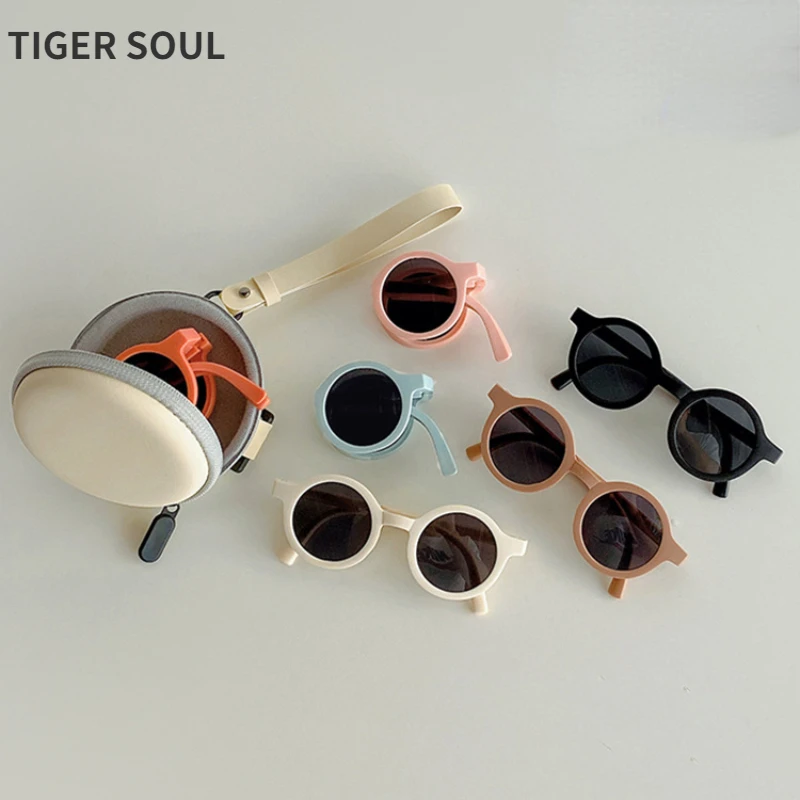 

Круглые Солнцезащитные очки в стиле ретро для мальчиков и девочек, мужские и женские солнцезащитные очки, модные очки в оправе, UV400