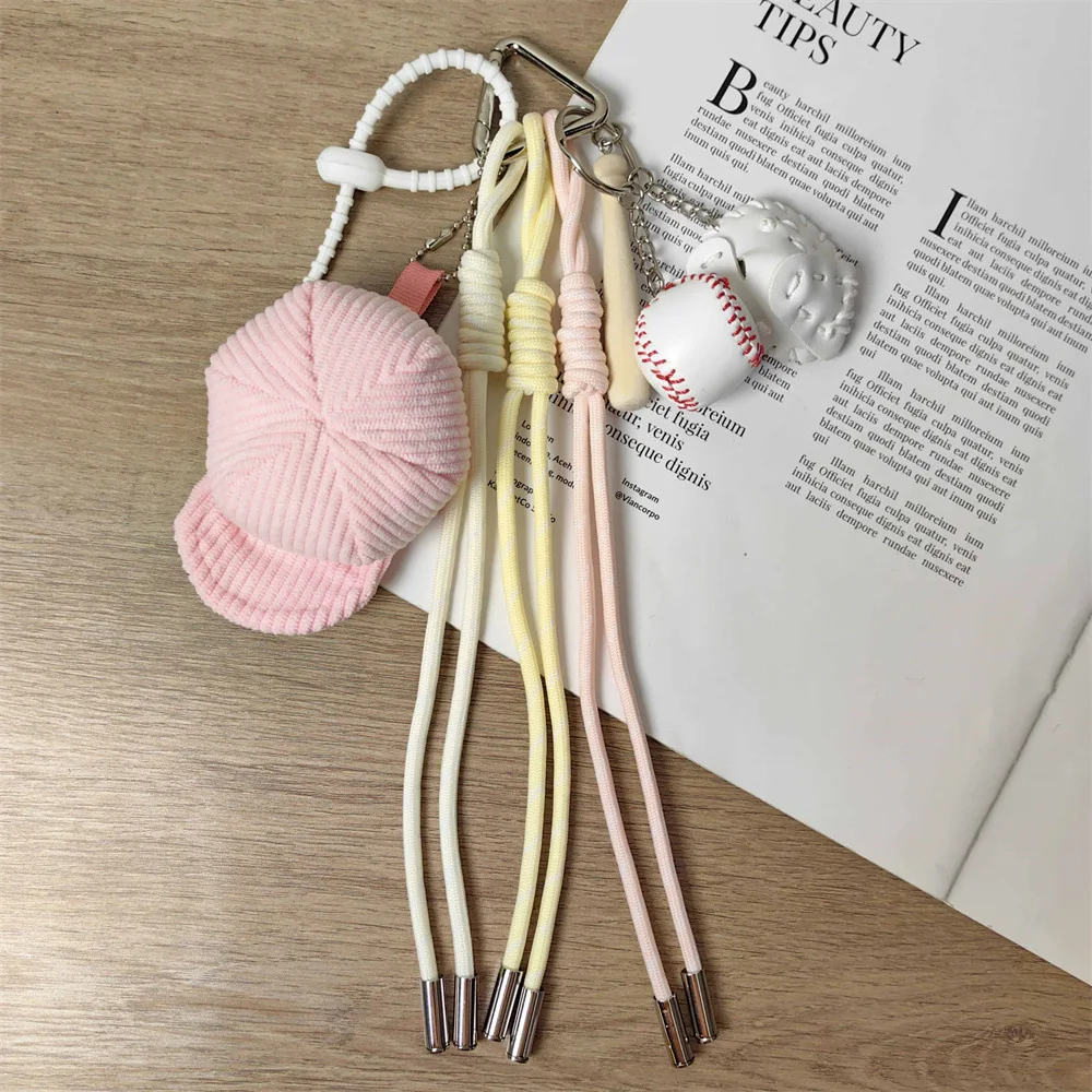 Хлопковая красочная подвеска для шляпы бейсбольный брелок в стиле Miumiu