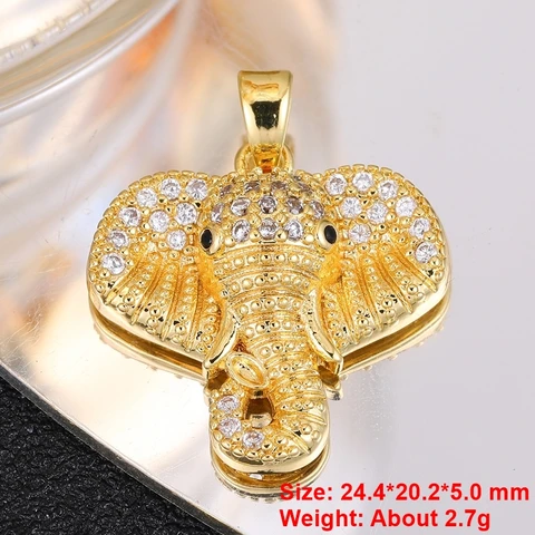 Juya позолоченные шармы животные