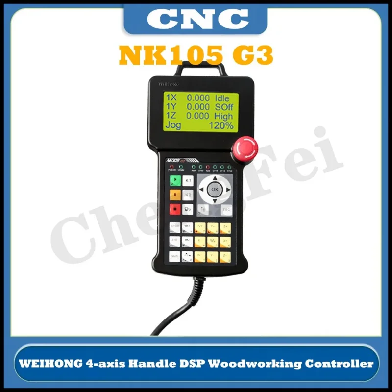 ЧПУ Weihong NK105 G3 ручка DSP деревообрабатывающий контроллер 3 оси 4 система управления