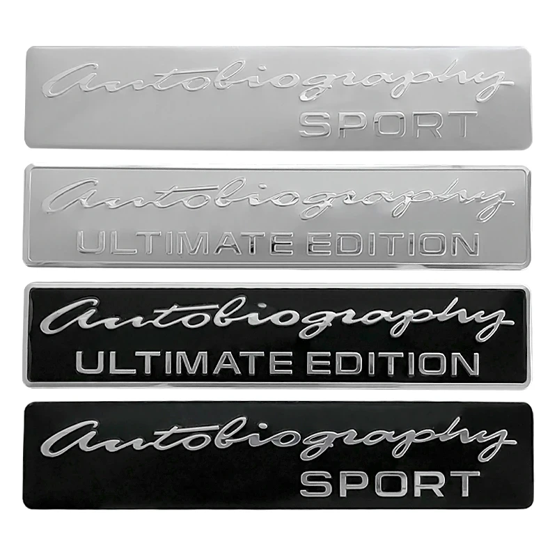 

3d Metal Autobiography Sport Badge Trunk Emblem Decal For Range Rover L322 L405 L320 Sport Autobiography Sticker Accessories