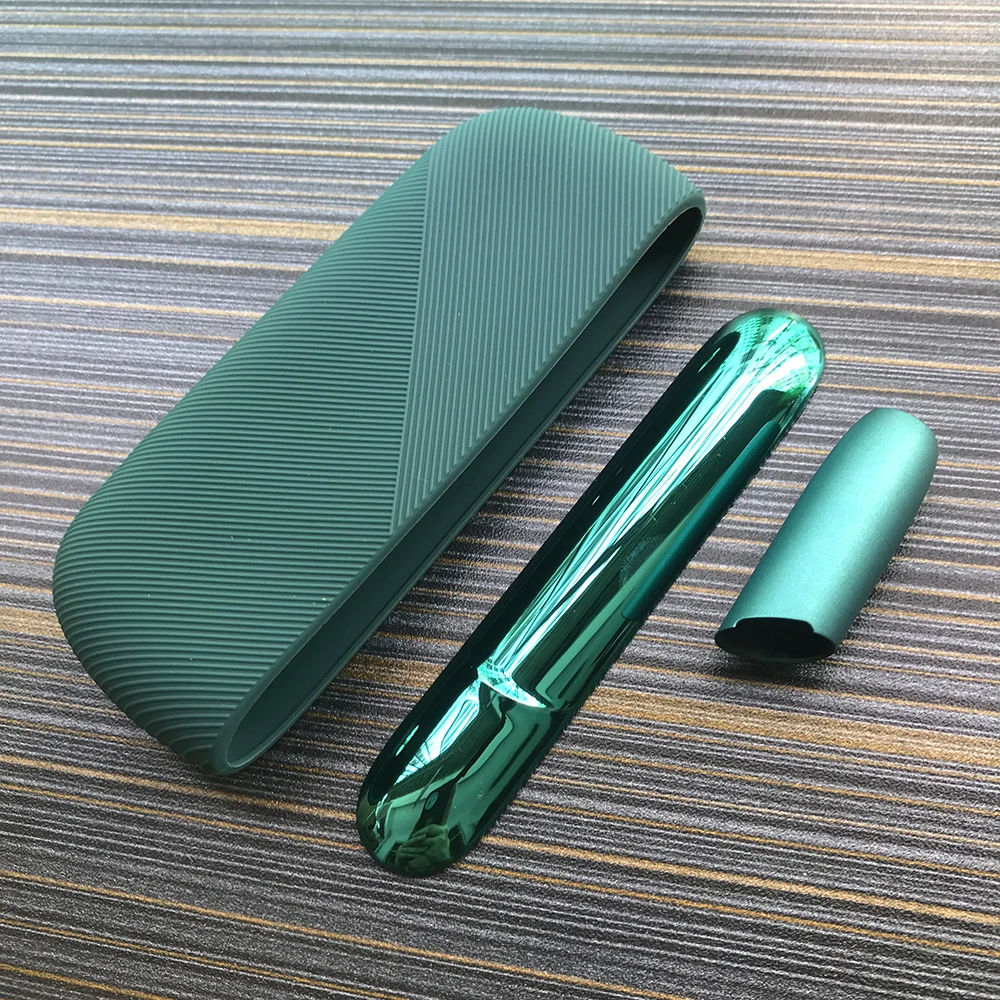 3 в 1 крышка + чехол Боковая для IQOS 3.0 Магнитная Duo аксессуары украшения сменная |