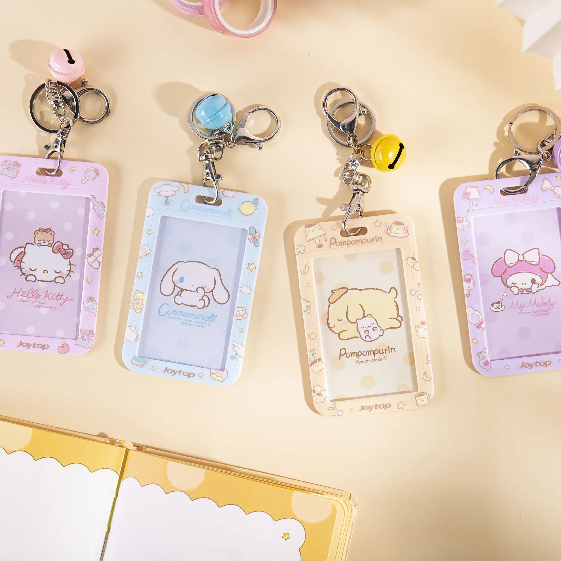 

Sanrio Good Night Series Cinnamoroll Cute CartoonStudent ID Card Set Wholesale Girl Kawaii Card Set Children Student ID Card Set