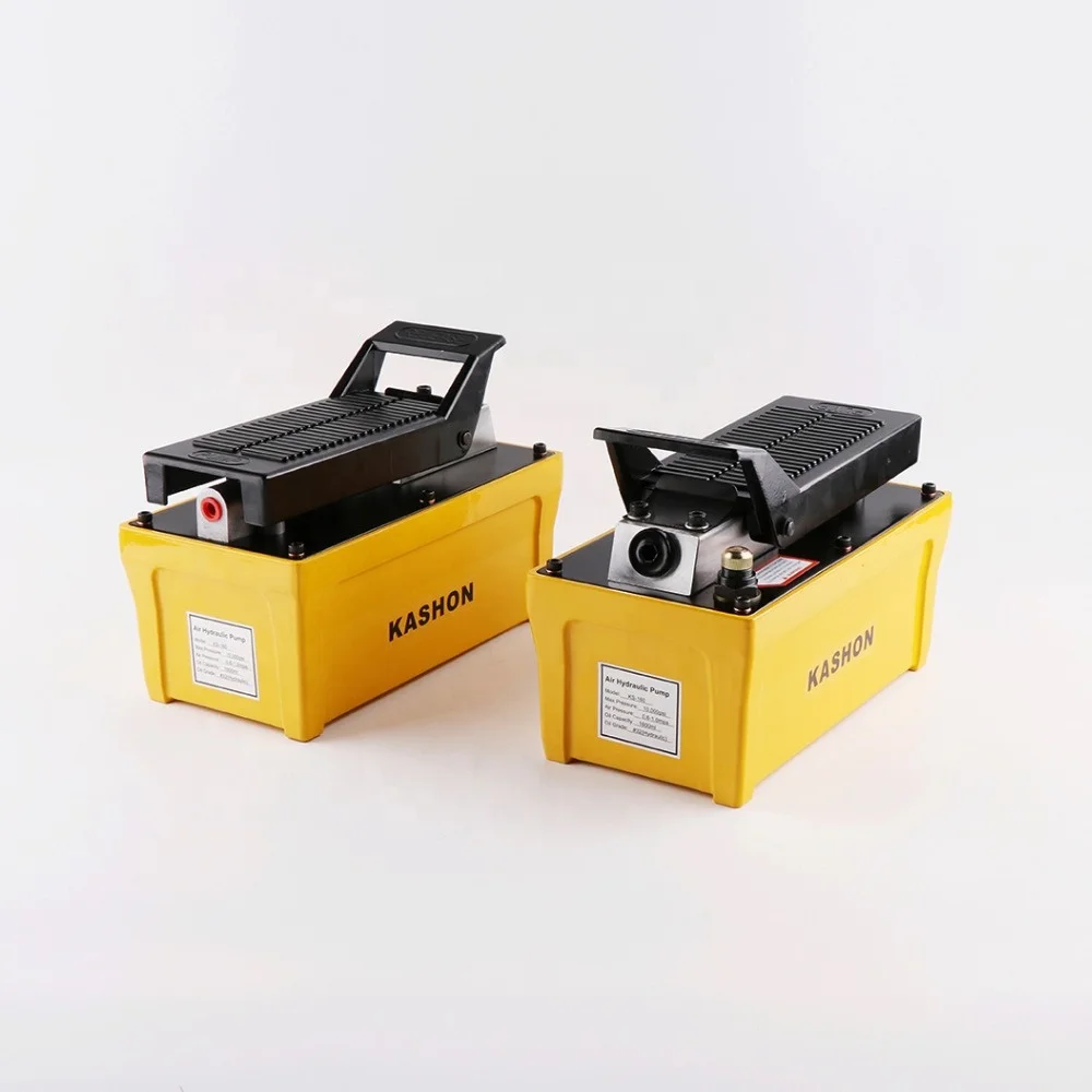 

Portable 10000psi air hydraulic foot pump