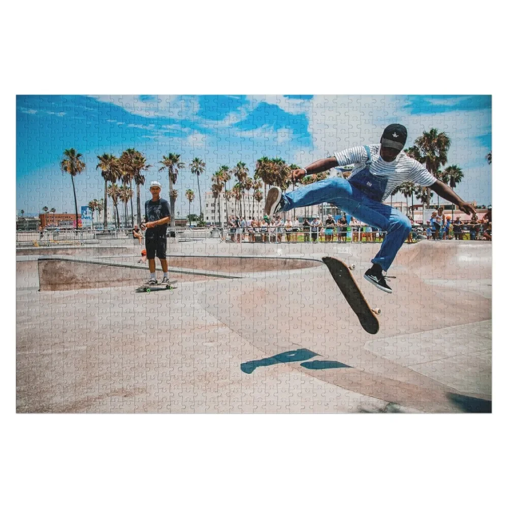 Пазл Венецианский скейт-парк деревянный декор картины головоломка для детей