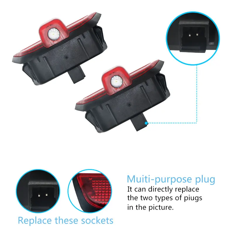 2-4 шт. Автомобильные светодиодные лампы-проекторы для дверей Mercedes Benz C W204 C260 C300 C280