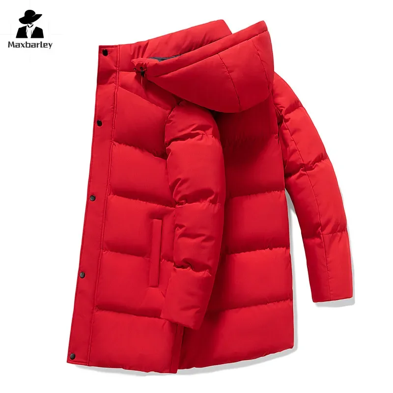 Зимняя длинная стильная куртка уличная графеновая теплая водонепроницаемая