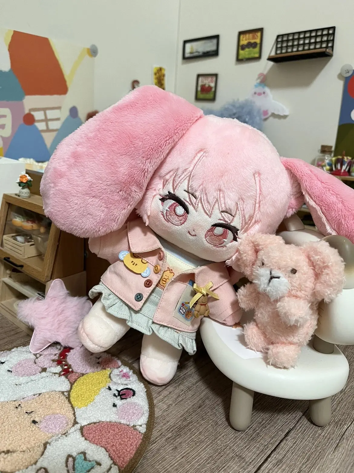 Новинка 2024 игровой проект в наличии SEKAI PJSK Wonderlands×Showtime Akiyama Mizuki 20 см Обнаженная