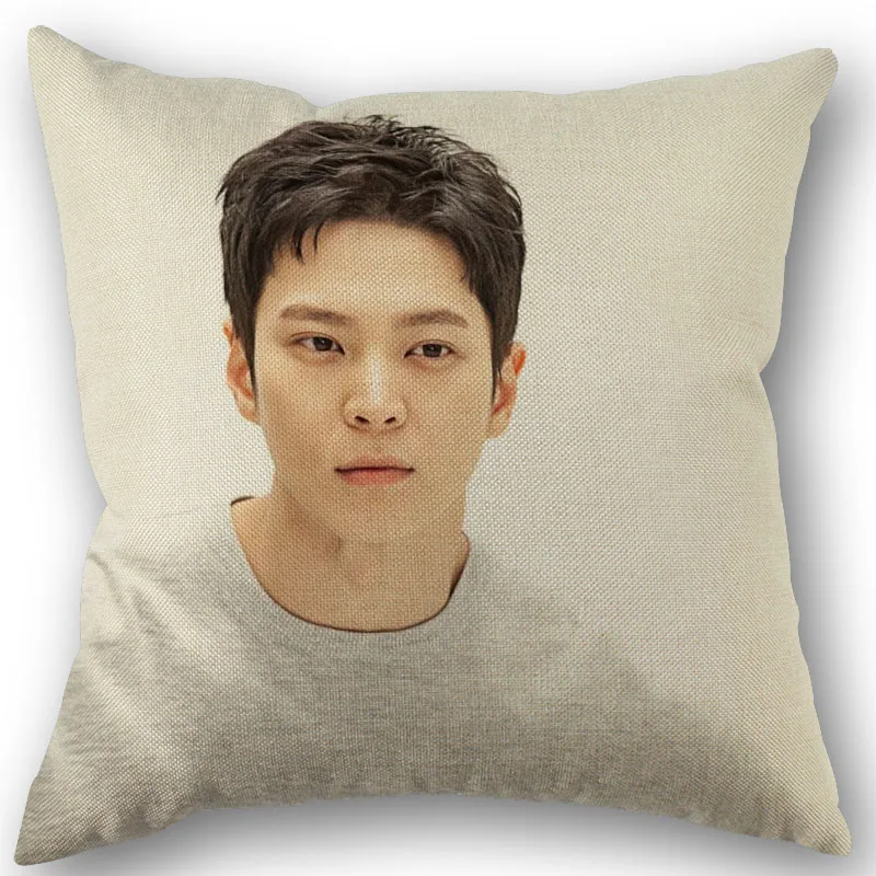 

Индивидуальная квадратная наволочка Joo Won, хлопковая льняная Наволочка на молнии, 45x45 см, одна сторона, «сделай сам», подарок, офис, дом, на отк...