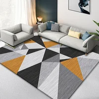 rugs for living room nordic Geometric lint-free table Lounge door room non-slip area soft carpets bedroom home decoration rug