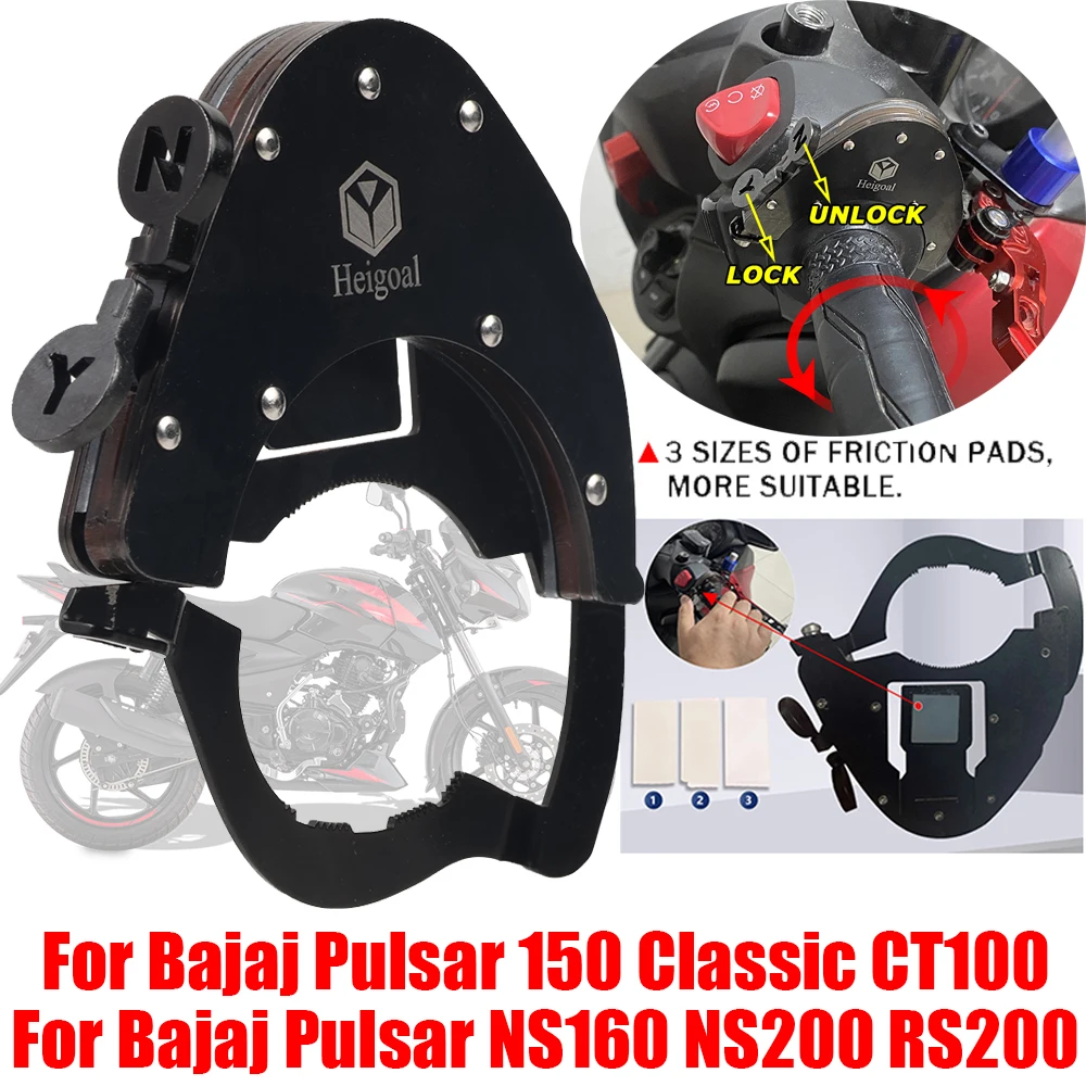 

For Bajaj Pulsar 150 Classic CT100 NS160 NS200 RS200 160 200 NS RS Accessories Cruise Control Motorcycle Handlebar Throttle Lock