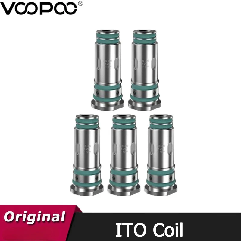 

5pcs/box Original VOOPOO ITO M2 M3 Coil ITO-M2 1.0ohm ITO-M3 1.2ohm For Doric 20 Pod