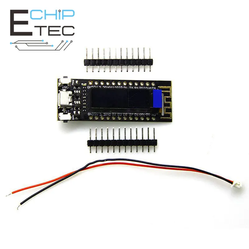 

Free shipping 1PCS ESP8266 WIFI Development board 32MB Flash iot CP2014 OLED 0.91-inch display Arduino NodeMcu module
