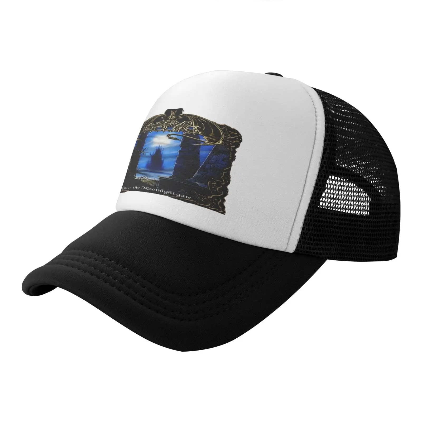 

Женский берет с надписью «Lord Belial Enter The Moonlight Gate»