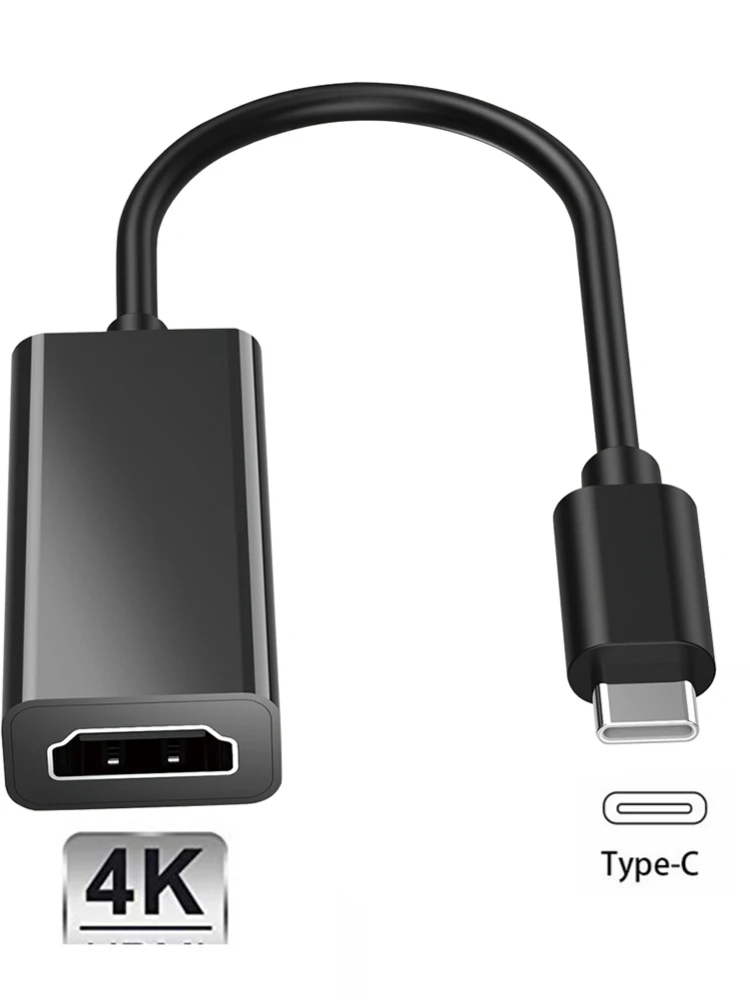 

USB Type C to HDMI-compatior MacBook/Chromebook for Samsung Galaxy S10 S9ble Cable Ultra HD 4k USB 3.1 HDTV Cable Adapter Cord f