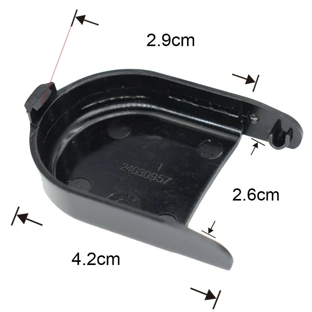 

Windshield Wiper Arm Nut Bolt Covers Plug For Chevrolet Silverado 1500 2500 3500 Plastic Black Glasses Windows Windscreen Wipers