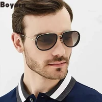 boyarn 2022 new metal sunglasses mens fashion spring leg toad sunglasses eyewear sunglasses