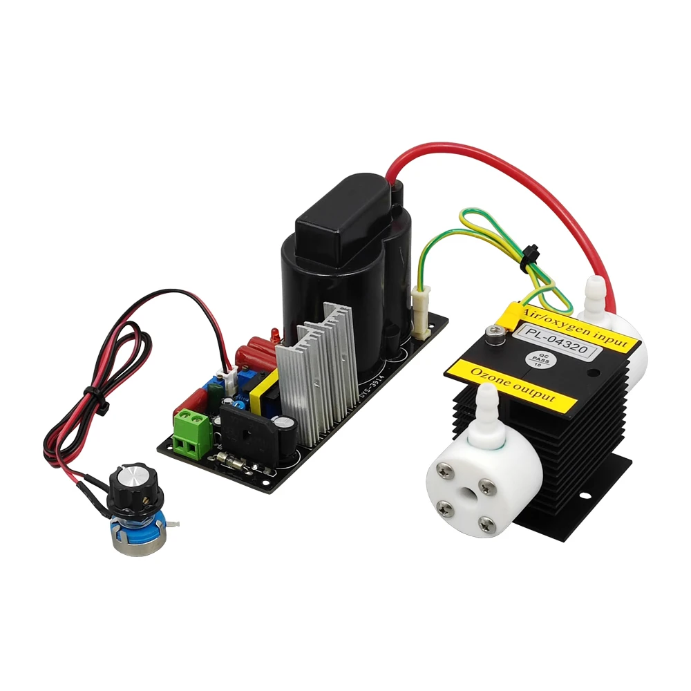 CE FCC ROHS 1 г/ч регулируемый комплект генератора озона гарантия 2 года воздух вода