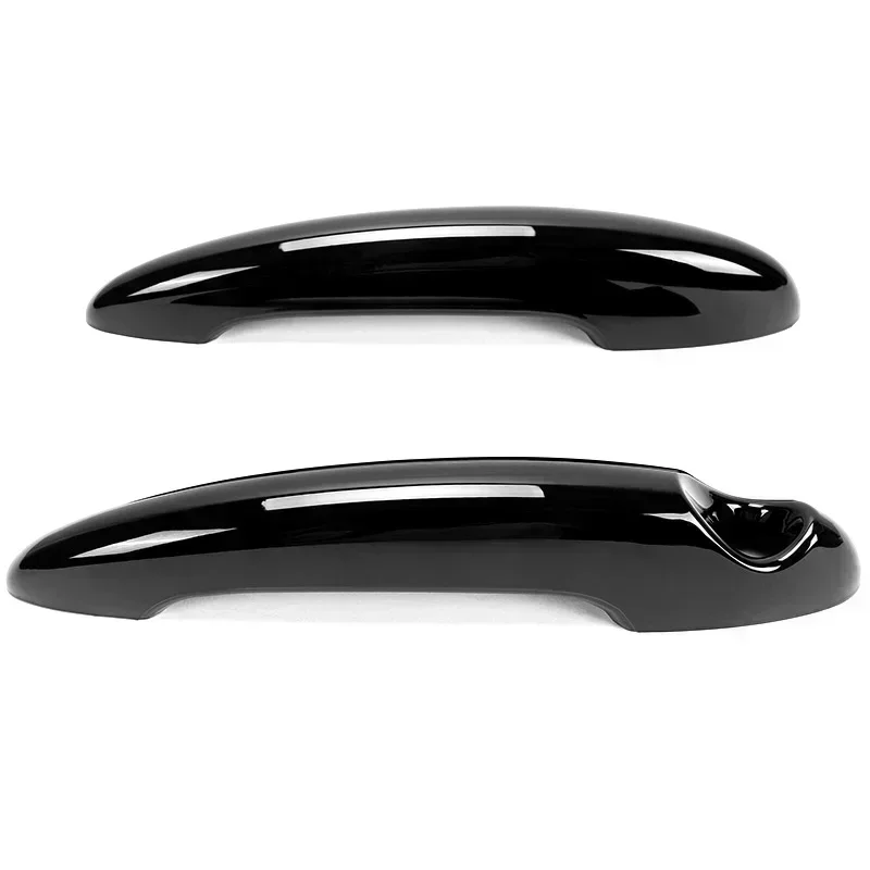 

Наклейки на внешнюю дверную ручку автомобиля, глянцевая черная пластиковая крышка для BMW MINI Cooper R50 R52 R53 R55 R56 R58 R59 R61 2001-2016