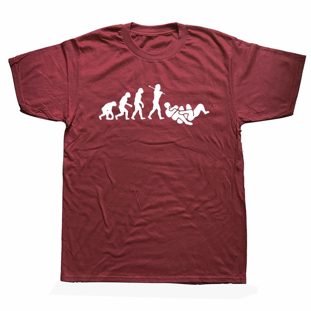 

Funny BJJ Brazilian Jiu Jitsu Evolution T Shirts Graphic Cotton Streetwear Short Sleeve O-Neck Harajuku Hip Hop Vintage T-shirt