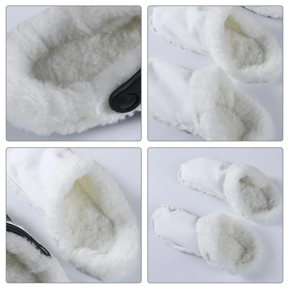 

Slipper Soles Warm Insoles Slippers Inserts Women Shoe Covers Cotton Fuzzy Plush Furry Women's