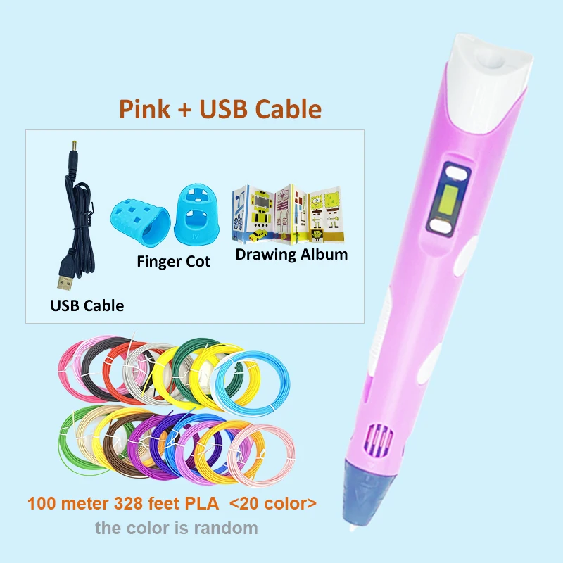 Набор для рисования 3D ручкой ручка комбинированного принтера сделай сам