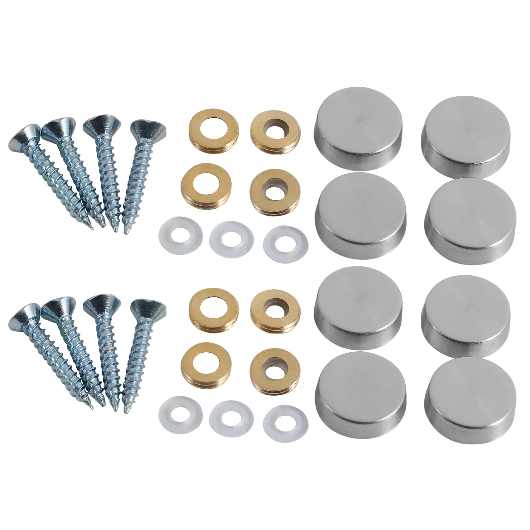 Завинчивающаяся крышка для зеркальных гвоздей из нержавеющей стали диаметром 16