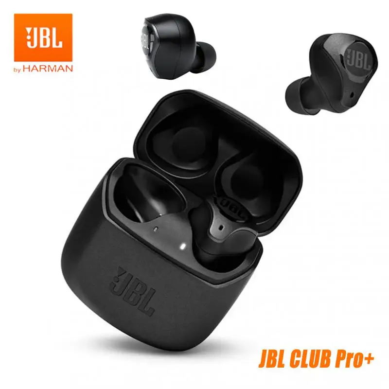 

Оригинальные беспроводные Bluetooth-наушники JBL CLUB Pro, TWS стереонаушники JBL CLUB Pro, басовая звуковая гарнитура с микрофоном и зарядным чехлом