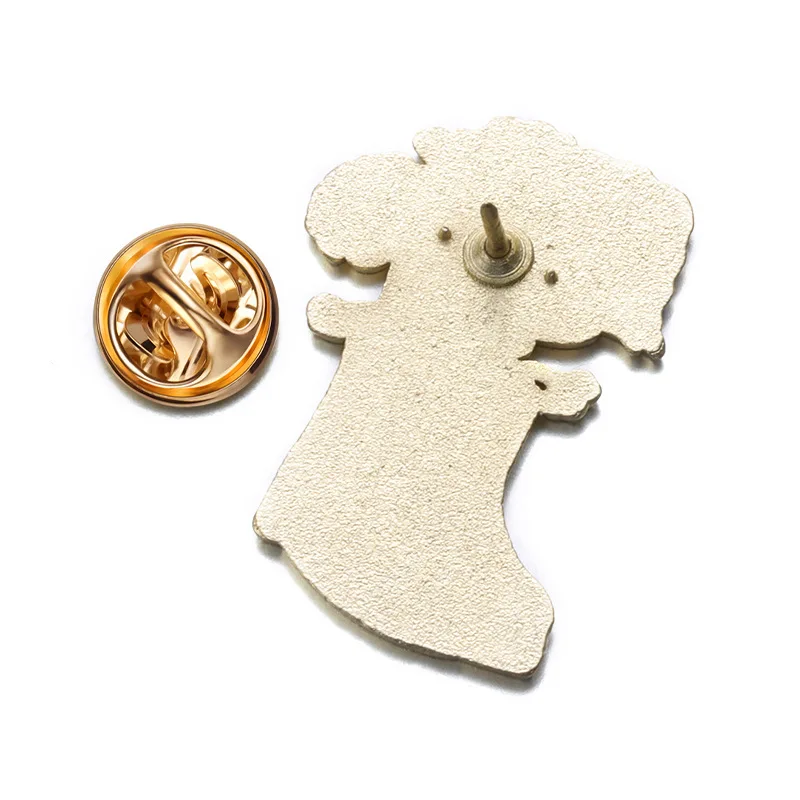 Креативные модные броши в виде цветка растения цветные эмалированные