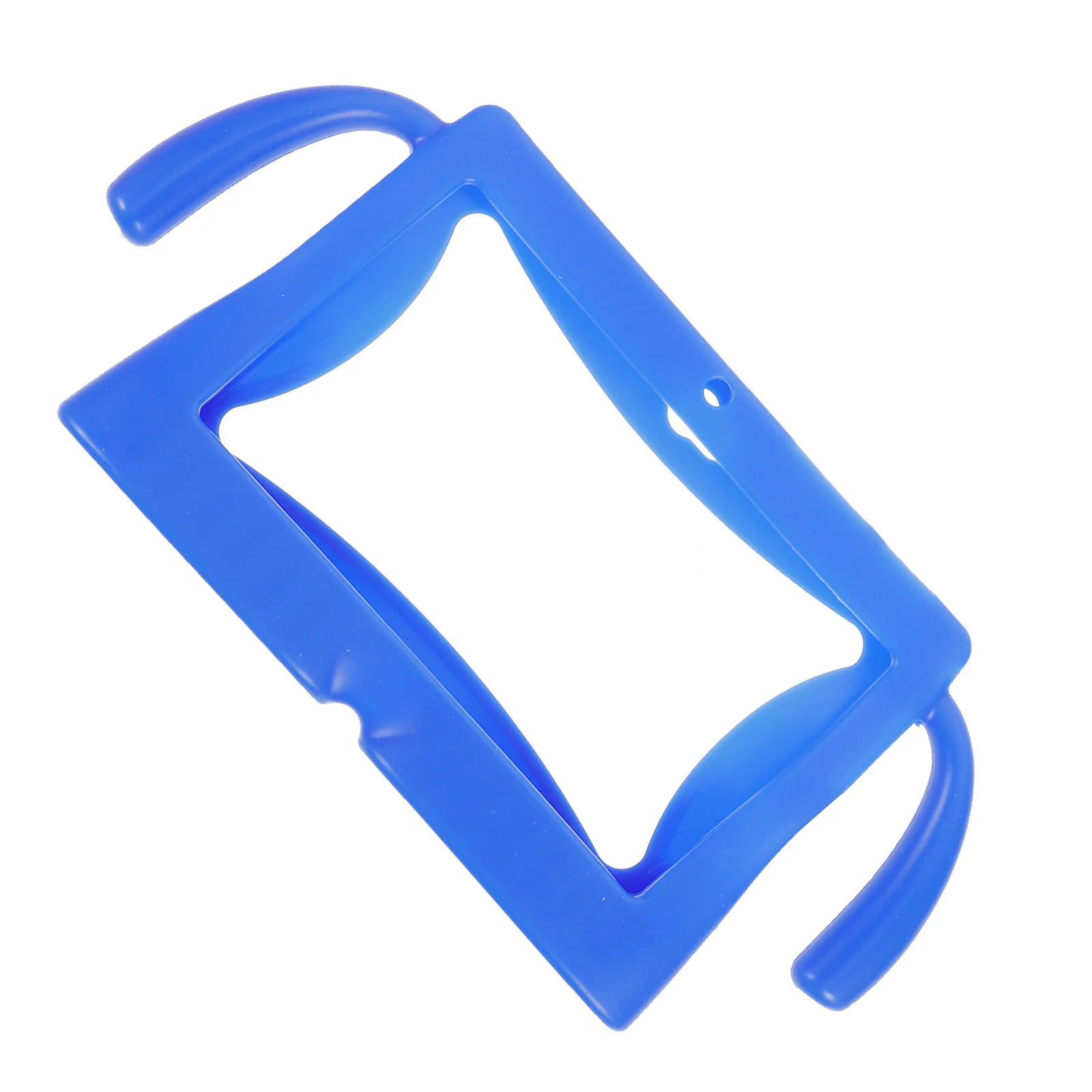 

7-дюймовый силиконовый гелевый фотографический планшет для детей Q88 (синий)