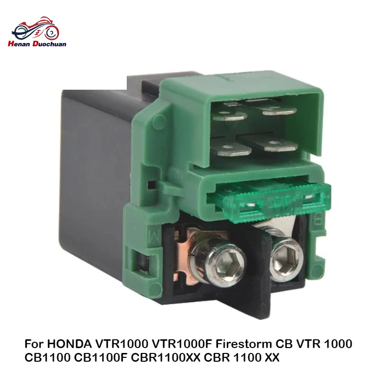 12 В электромагнитное реле стартера переключатель зажигания для HONDA VTR1000 VTR1000F