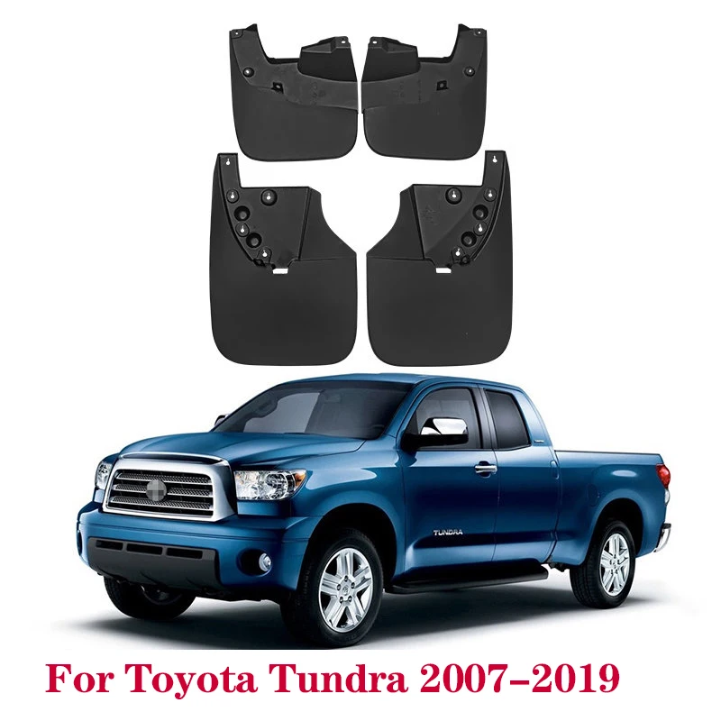 

Mud Flaps For Toyota Tundra 2007-2019 Splash Guards Fender MudFlaps Front Rear Mudguards Car Accessories