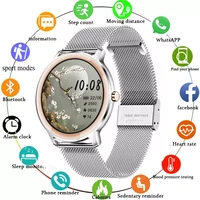 2021 new smart watch women physiological heart rate monitoring information reminder for android ios waterproof ladies smartwatch
