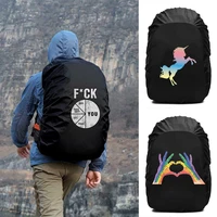 backpack rain cover 20l 70l outdoor foldable dustproof bag light raincover color pattern camping waterproof protective case