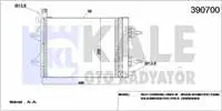 

390700 interior air conditioning radiator for POLO CORDOBA IBIZA II IV FABIA ROOMSTER...