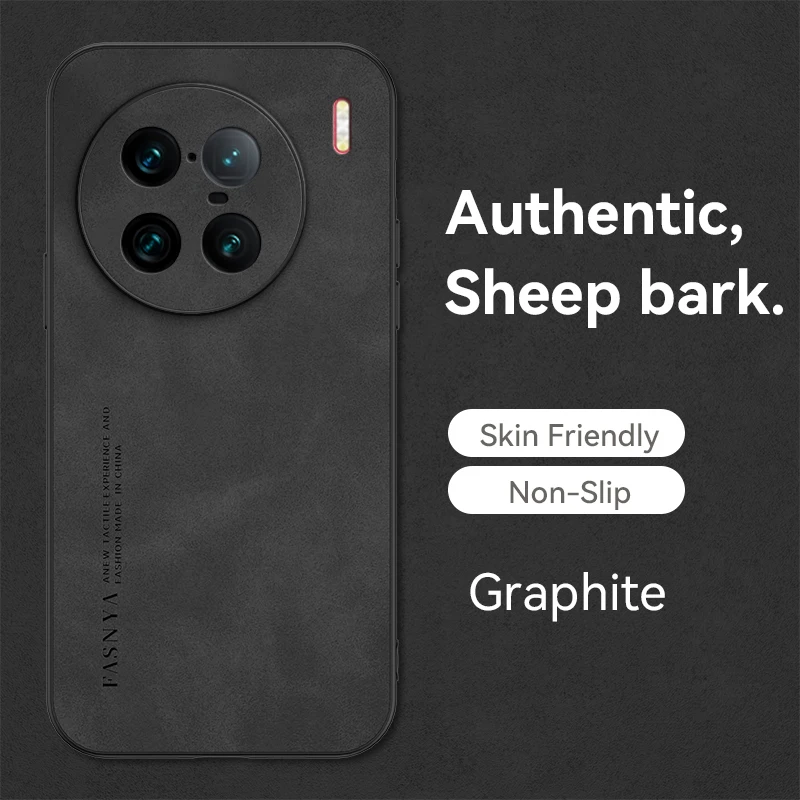 

Leather Case for vivo X90 Pro+ Plus Luxury Frosted Soft Silicone Armor Shockproof Heat Dissipation Phone Cover vivoX90Pro+Plus