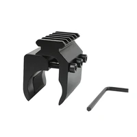 tactical single tube rifle picatinny rail adaptor for 20mm weaver dovetail rail mount bipod flashlight laser