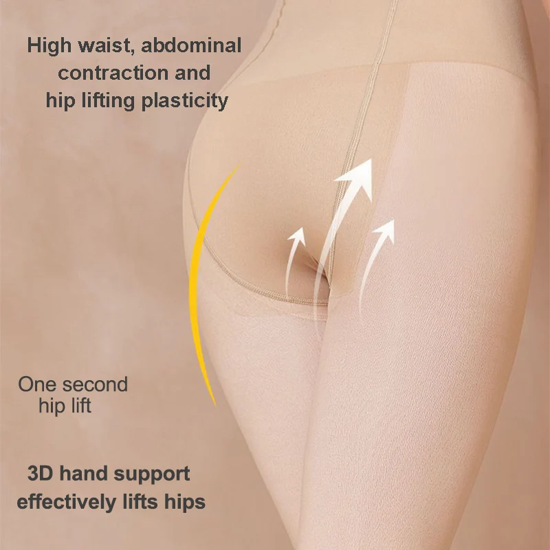 Women Stockings Double Layers Bare Leg Velvet Thick Socks Ladies Thermal Pants Skin Leggings Female Pantyhose