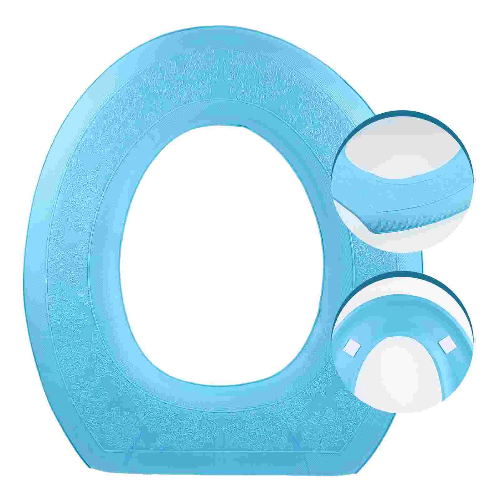 

Toilet Cover Bathroom Covers Cushion Mat Washable Warmer Travel Potty Sticker Decorative Protector Liners Sticky Adhesive Warm
