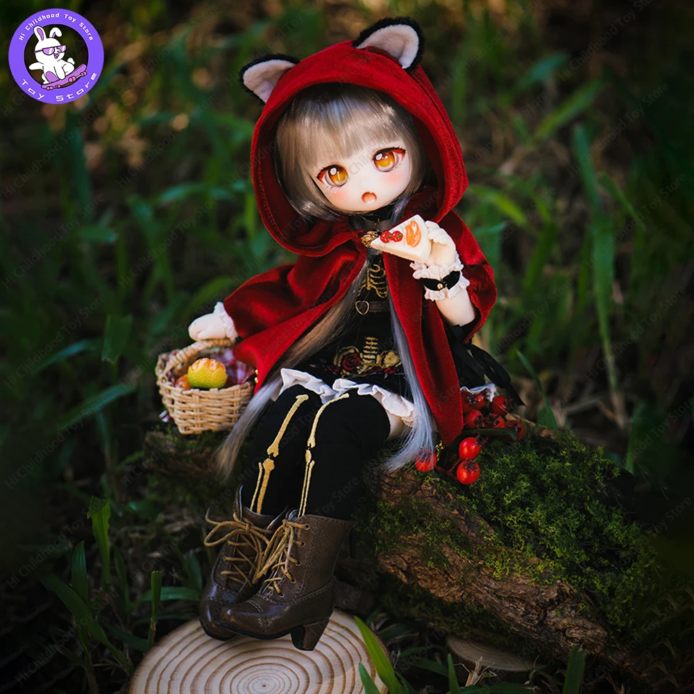 

Angel Tinyfox Special Six Points Little Anna Official Genuine Bjd Doll Mjd6 Points Bjd Female Baby 2 Dimensional Cute Gift