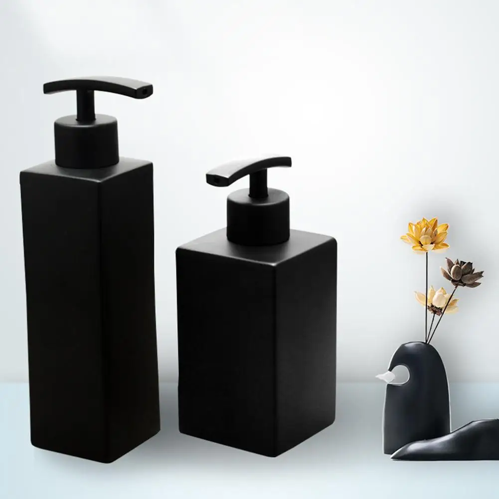 

Soap Dispenser Bathroom Refillable Soap Dispenser 304 Stainless Steel Shower Gel Shampoo Lotion Hand Washing Detergent Bottle