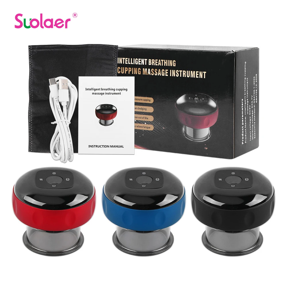 

Electric Vacuum Massager Jars Massage For Body Anti-Cellulite Vacuum Cupping Glasses Massager Body Cups Ventosas Cupping Therapy