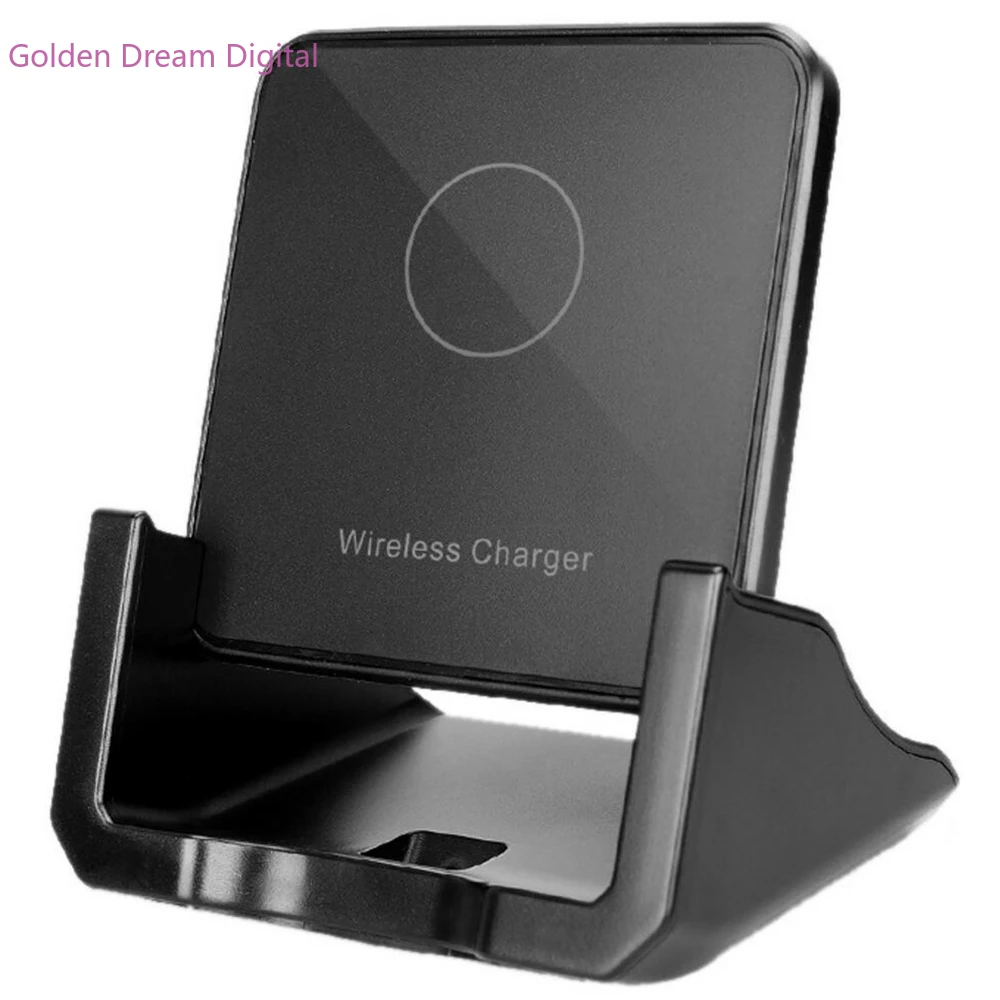 

New 10W Qi Wireless Charger RIntelligent Recognition Fast Wireless Charging Stand Pad for Xiaomi/Huawei/Samsung/iPhone Holder