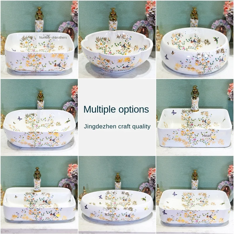 Керамическая раковина для ванной комнаты в ассортименте - Цена: 19769