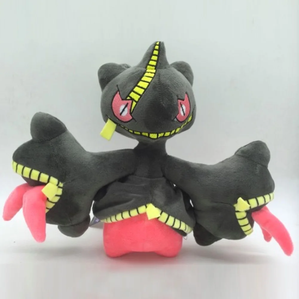 

TAKARA TOMY Pokemon Go Anime Dolls 28cm Mega Banette Plush Toy Stuffed Doll Christmas Pokémon Monster Gifts
